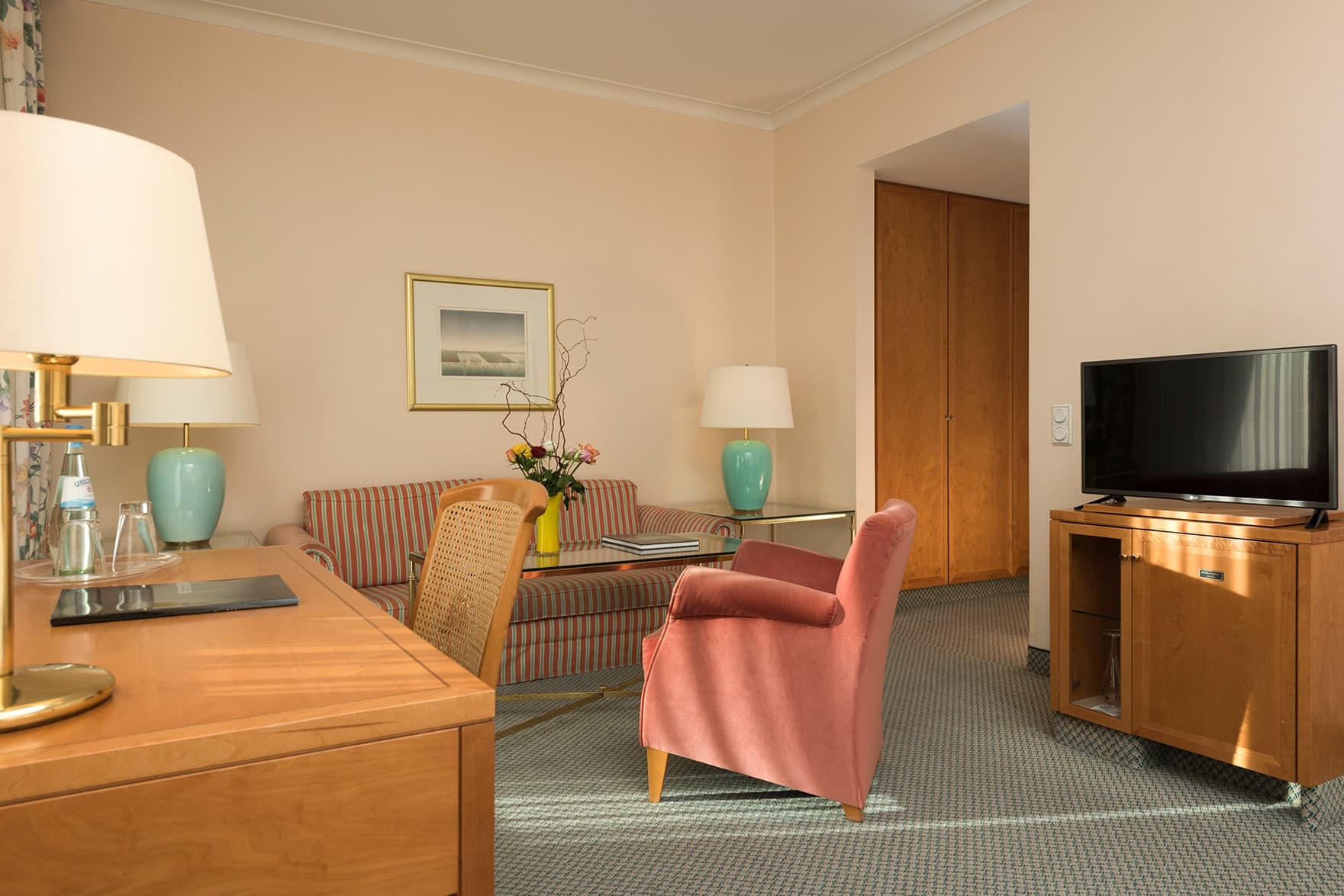 Guest room at the Wyndham Grand Bad Reichenhall Axelmannstein in Bad Reichenhall, Other than US/Canada